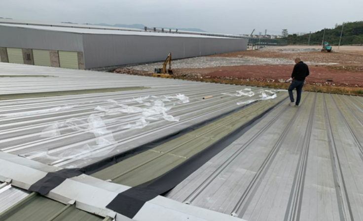 温州厂房屋面防水维修案例